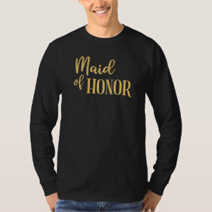 T-shirt Demoiselle d'honneur Mariée Enterrement de vie de