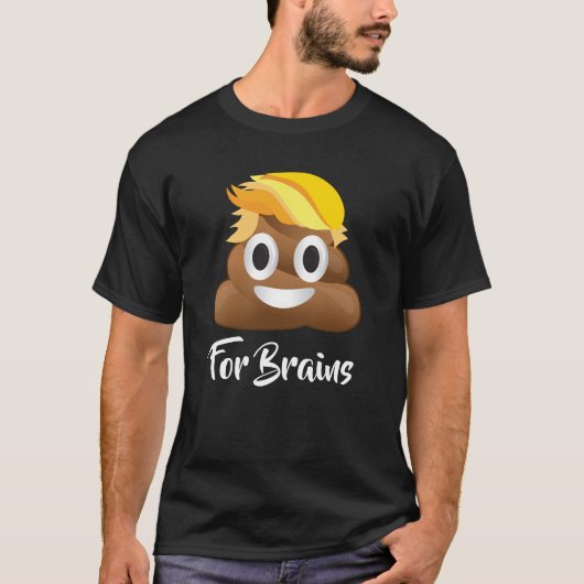 T-shirt d'Emoji de dunette de Donald Trump (Devant)