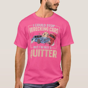 T-shirt Démolition De Voitures Derby Pour Une Démo Derby