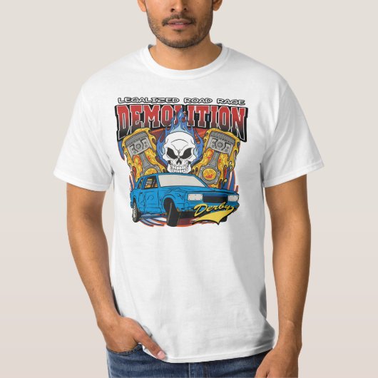 T-shirt Démolition Derby (Devant)