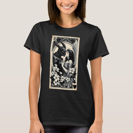 T-shirt Démon aime l'ange 1 (Devant)