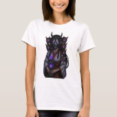 T-shirt Demon Cyberpunk Anime Girl (Devant)