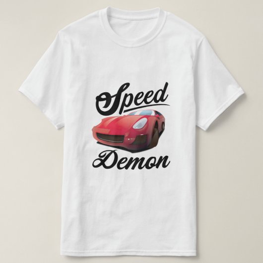 T-shirt Démon de la vitesse (Design devant)