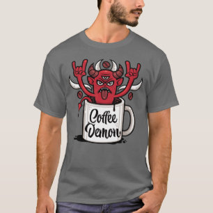 T-shirt Démon du Café