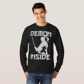 T-shirt Demon Japanese Warrior Samurai Katana Sword Japan  (Devant entier)