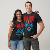 T-shirt Demon Japonais Samurai Oni cadeau visage Masque  (Unisexe)