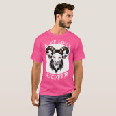 T-shirt Demon Lucifer Chèvre (Devant entier)