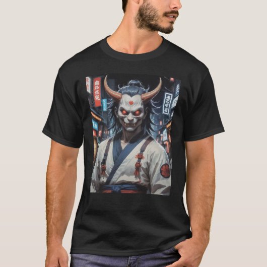T-shirt Demon Samurai (Devant)