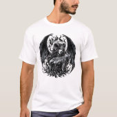 T-shirt Démonesse ailée (Devant)