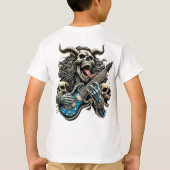 T-shirt Demonic Riffs : Rock & Roll Forever" (Dos)