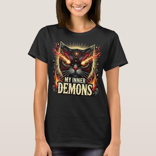 T-shirt démons intérieurs (Devant)