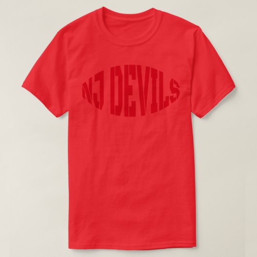 T-shirt démons nj 1 (Design devant)