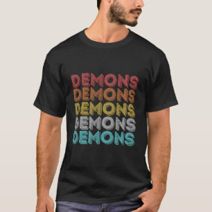 T-shirt Démons rétro vintages
