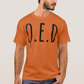 T-shirt Démonstration Quod Erat QED
