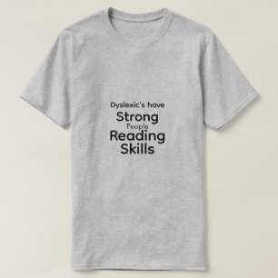 T-shirt d'empathie dyslexique