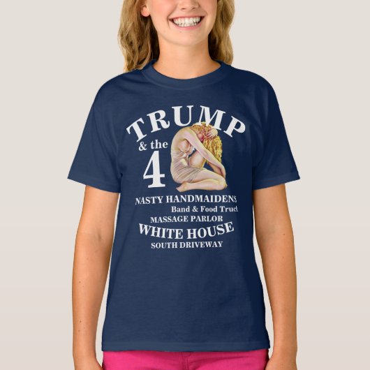 T-SHIRT DEMS TRUMPS 24/7 GUICHET DE POT-DE-VIN DRIVE THRU (Devant)