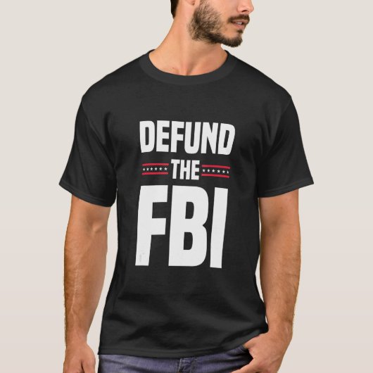 T-shirt Démunérer Le FBI (Devant)