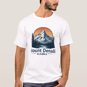 T-shirt Denali Alaska Mount Hunter Vintage