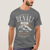 T-shirt Denali Alaska Vintage (Devant)