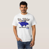 T-shirt Denali National Park Alaska flag value tee (Devant entier)