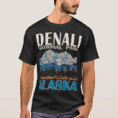 T-shirt Denali, Parc national, Alaska (Devant)