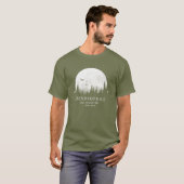 T-shirt Dendrophile Définition Amoureux des arbres extérie (Devant entier)