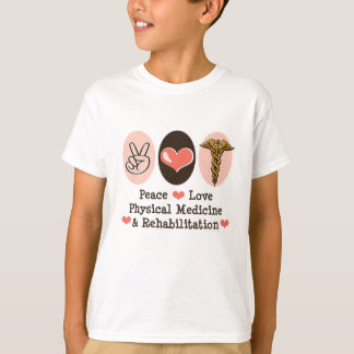 T-shirt d'enfant de l'amour PM&R de paix