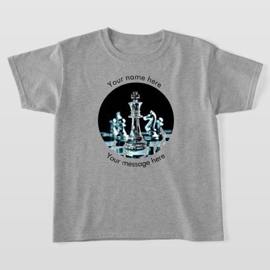 T-Shirt d'enfant Échecs (Poser)