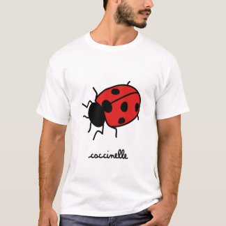 T-shirt d'enfant en bas âge de coccinelle