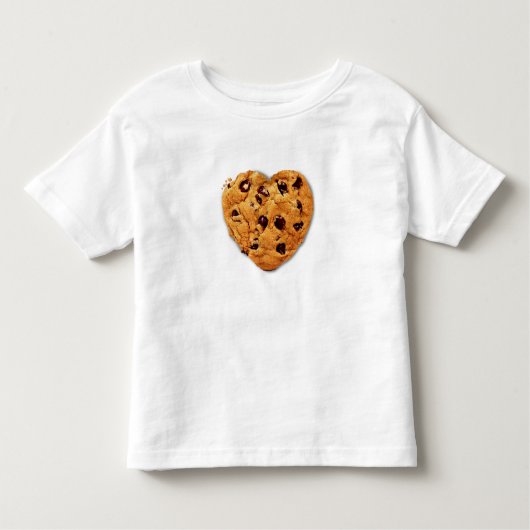 T-shirt d'enfant en bas âge de puce de chocolat (Devant)
