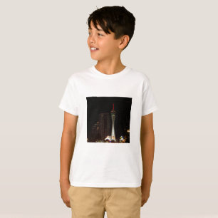 T-shirt d'enfants de Las Vegas de tour de