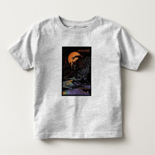 T-shirt d'enfants du vermillon II (Devant)