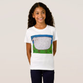 T-shirt d'enfants "moutons de Shirley avec des (Devant entier)