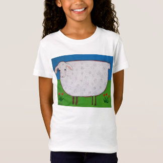 T-shirt d'enfants "moutons de Shirley avec des