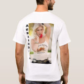 T-shirt d'énigme d'AZ Babedoll (Dos)