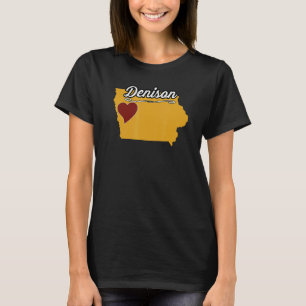 T-shirt DENISON IOWA IA USA Sympa Souvenir Merch US City