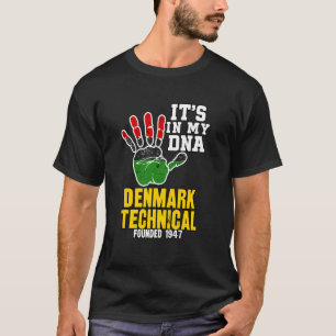 T-shirt Denmark Technical, DTC, Conception de souvenir HBC