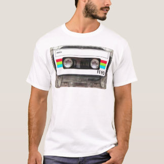 T-shirt d'enregistreur à cassettes