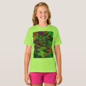 T-shirt Dense Jungle Animaux Exotiques (Devant entier)