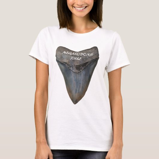 T-shirt Dent de requin de Megalodon (Devant)