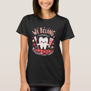 T-shirt Dent et coller Dentistes Dents Drôle Nous Apparten