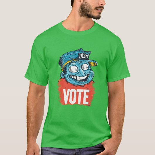 T-shirt dent pour l'élection 2024 (Devant)