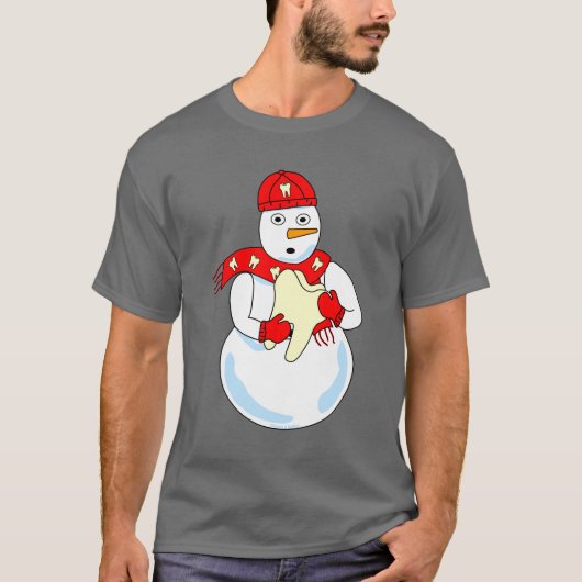 T-shirt dent Snowman (Devant)