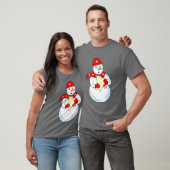 T-shirt dent Snowman (Unisexe)