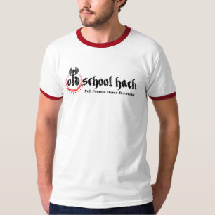 T-shirt d'entaille de vieille école
