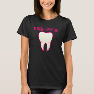 T-shirt Dental Assistant Dentiste Coeur Dents Chirurgie de