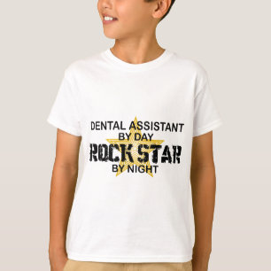 T-shirt Dental Assistant Rock Star