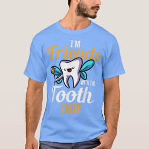 T-shirt Dental Hygiéniste Dentiste Dents Dents Dents Fée D