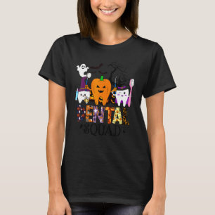 T-shirt Dental Squad Costume Trick Or Teeth Denstist Hallo