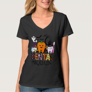 T-shirt Dental Squad Costume Trick Or Teeth Denstist Hallo